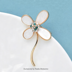 PENDRA Florielle32 Floral Brooch