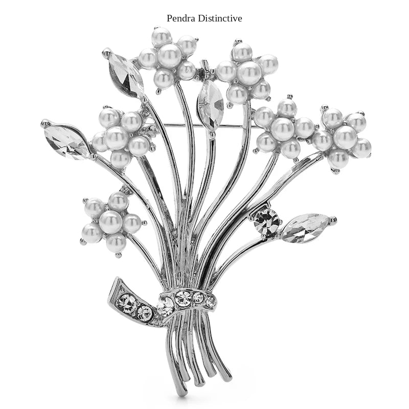 PENDRA Florielle33 Pearl Brooch