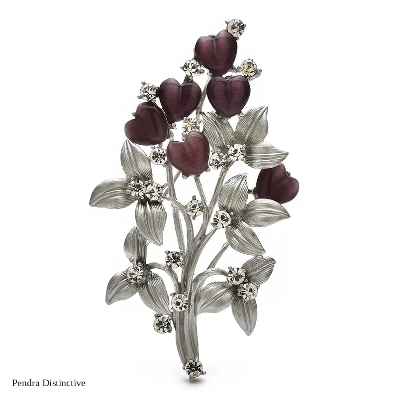 PENDRA Florielle4 Floral Brooch