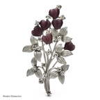 PENDRA Florielle4 Floral Brooch