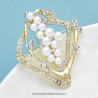 PENDRA Florielle40 Pearl Brooch