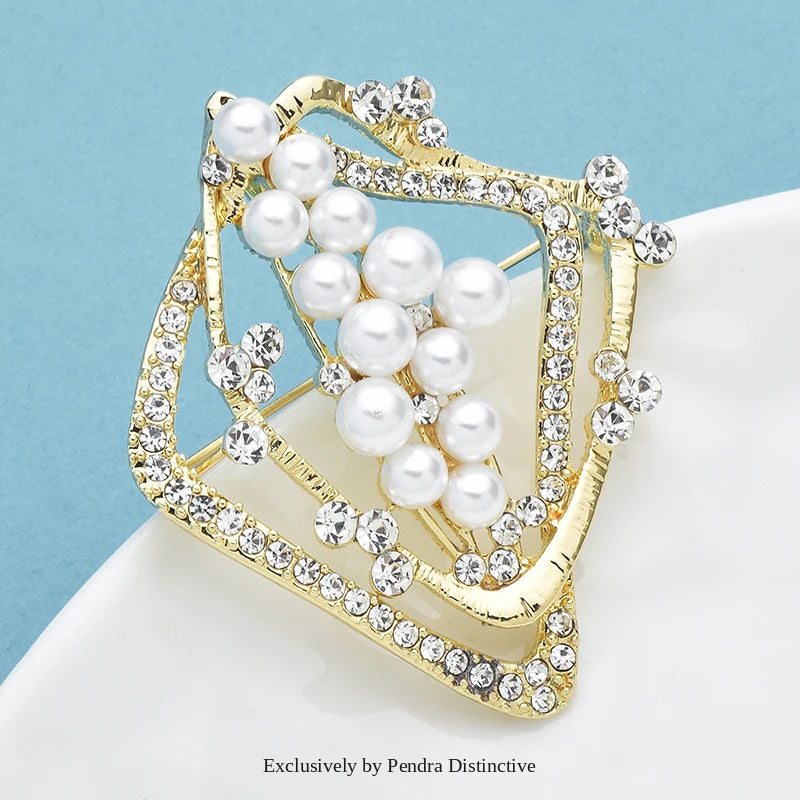 PENDRA Florielle40 Pearl Brooch
