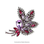PENDRA Florielle42 Crystal Brooch