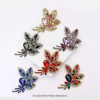 PENDRA Florielle42 Crystal Brooch