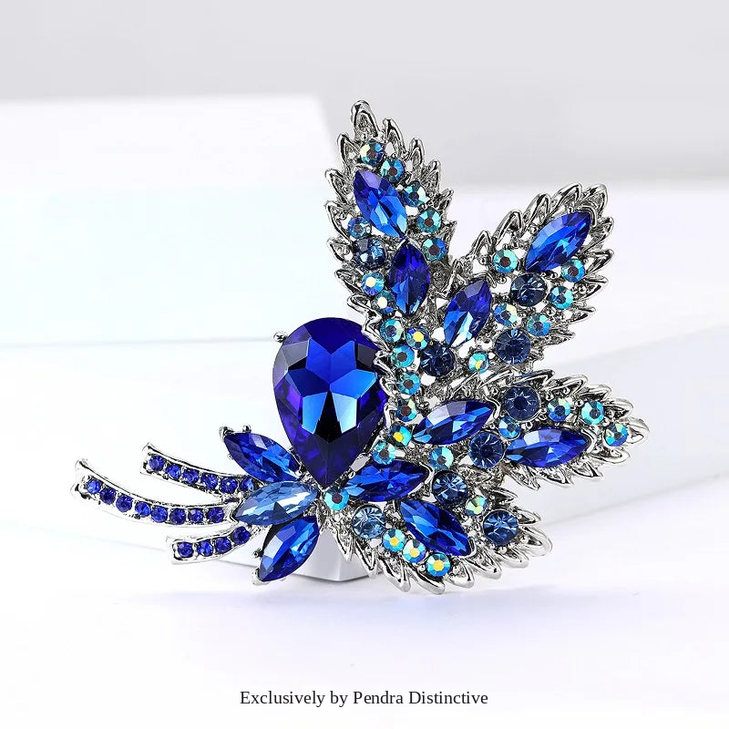 PENDRA Florielle42 Crystal Brooch