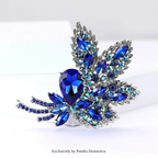 PENDRA Florielle42 Crystal Brooch