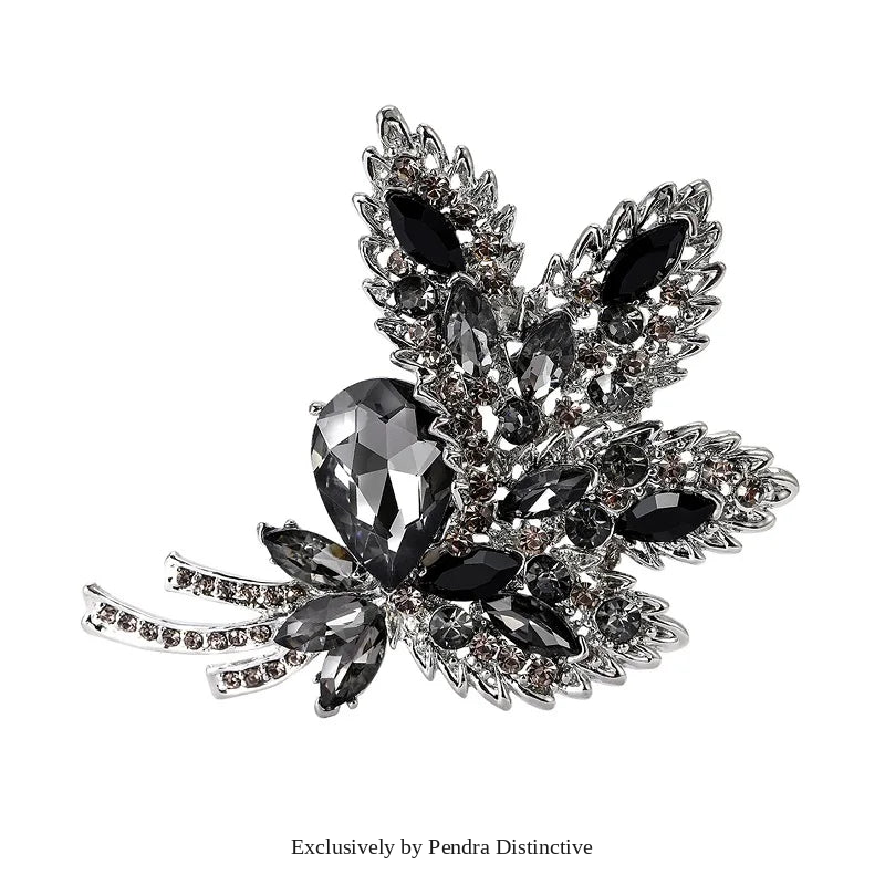 PENDRA Florielle42 Crystal Brooch
