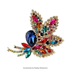 PENDRA Florielle42 Crystal Brooch