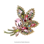 PENDRA Florielle42 Crystal Brooch