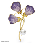 PENDRA Florielle43 Floral Brooch