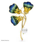 PENDRA Florielle43 Floral Brooch