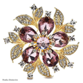 PENDRA Florielle5 Crystal Brooch