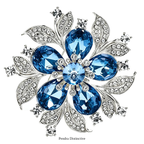 PENDRA Florielle5 Crystal Brooch