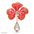 PENDRA Florielle7 Floral Brooch