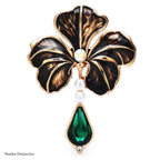 PENDRA Florielle7 Floral Brooch