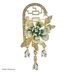 PENDRA Florielle8 Floral Brooch
