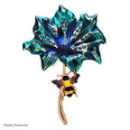 PENDRA Florielle8 Floral Brooch