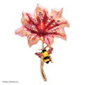 PENDRA Florielle8 Floral Brooch