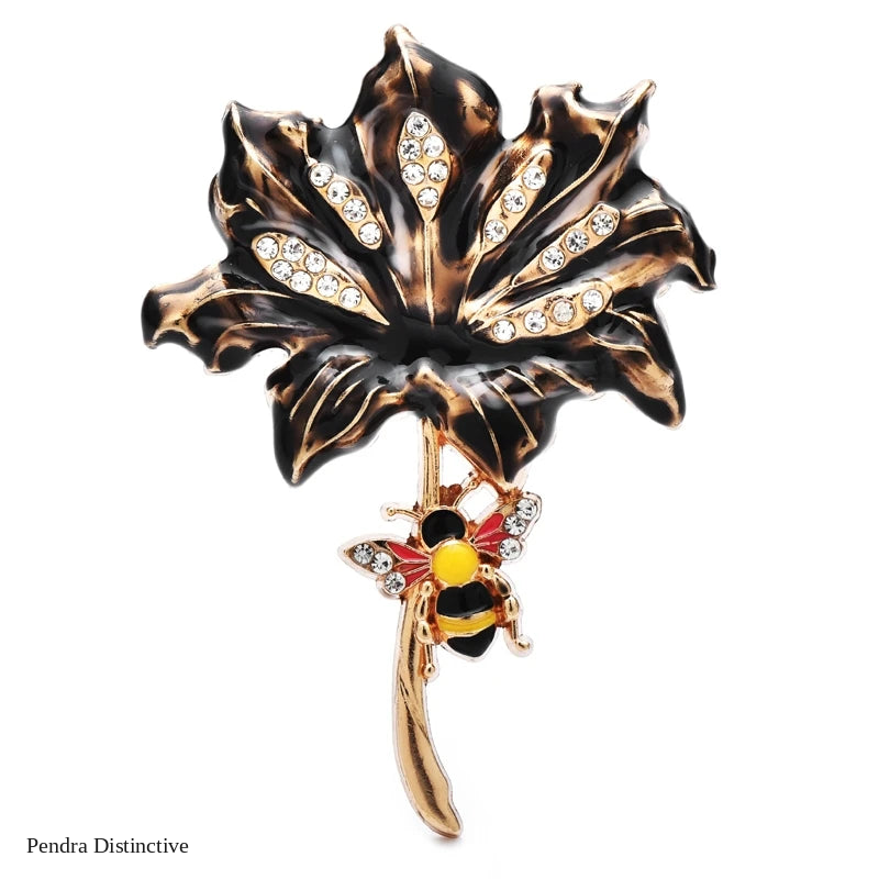 PENDRA Florielle8 Floral Brooch