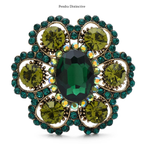 PENDRA Florielle9 Crystal Brooch
