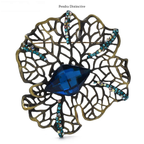 PENDRA Florielle9 Crystal Brooch
