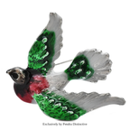 PENDRA Flying Dove Brooch