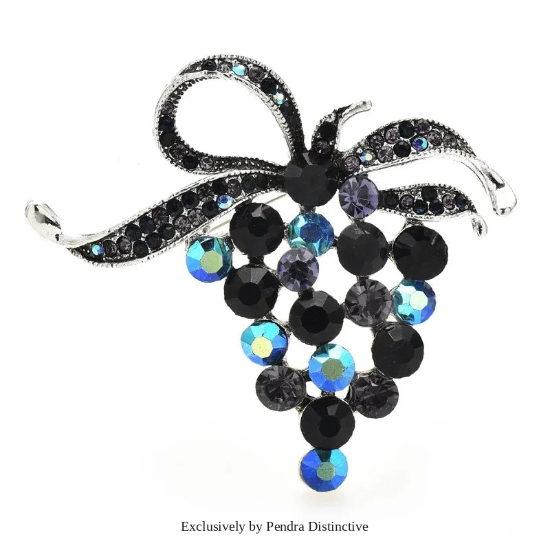 PENDRA Folibird Leaf and Bird Brooch