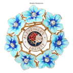PENDRA Forgetmenot Alzheimer's Society Brooch