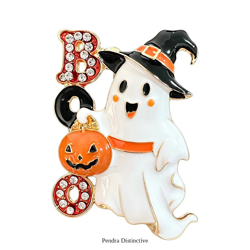 PENDRA Ghostelle Cute Ghost Brooch