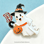 PENDRA Ghostelle Cute Ghost Brooch