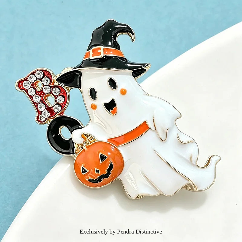PENDRA Ghostelle Cute Ghost Brooch
