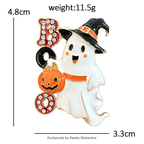 PENDRA Ghostelle Cute Ghost Brooch