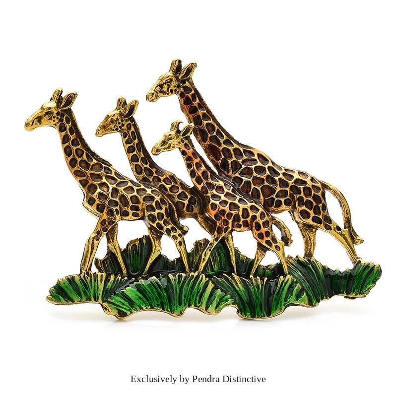 PENDRA Wuli7 Enamel Brooch