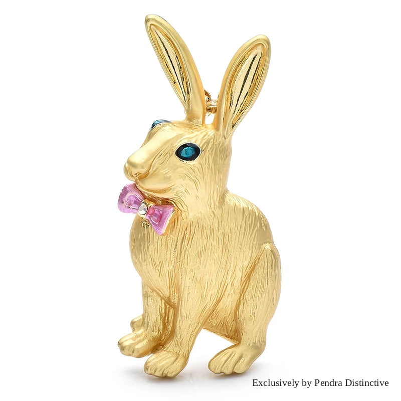 PENDRA Handsome Rabbit Brooch