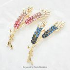PENDRA Harvest Wheat Design Brooch