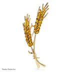 PENDRA Harvest Wheat Design Brooch