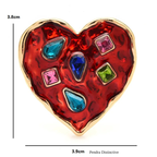 PENDRA Heart Brooch
