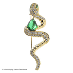 PENDRA High Quality Snake Brooch