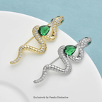 PENDRA High Quality Snake Brooch