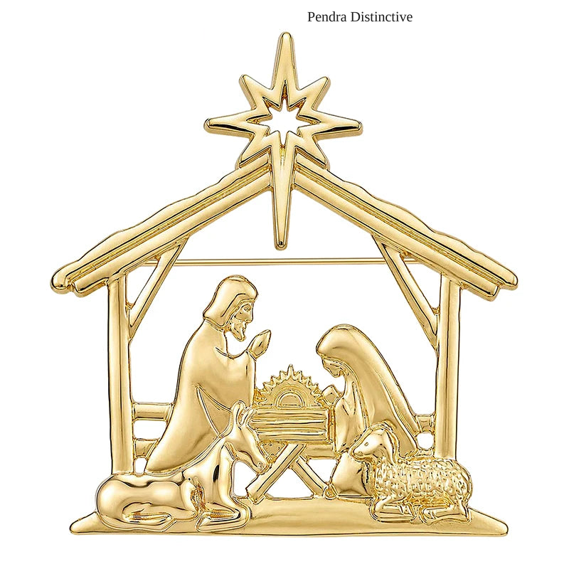 PENDRA Holy Manger Character Brooch