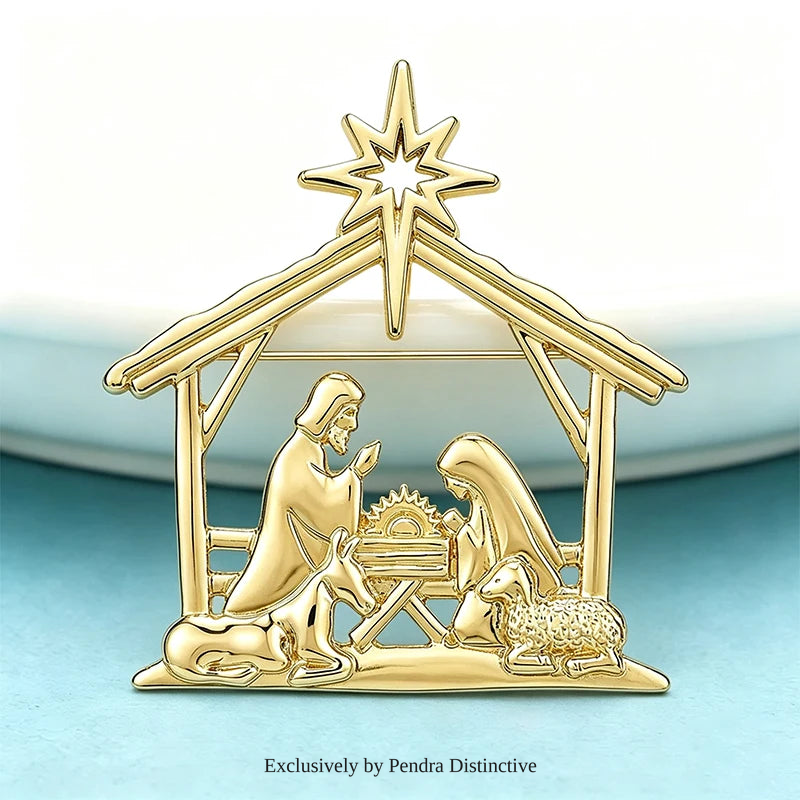 PENDRA Holy Manger Character Brooch