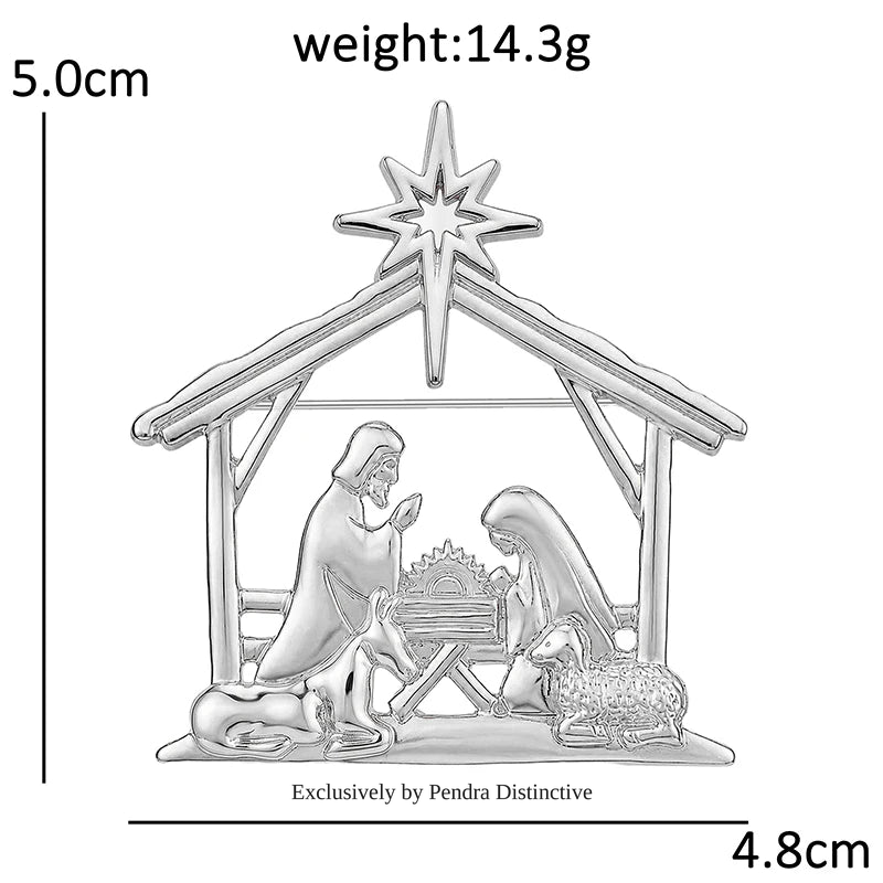 PENDRA Holy Manger Character Brooch