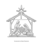 PENDRA Holy Manger Character Brooch