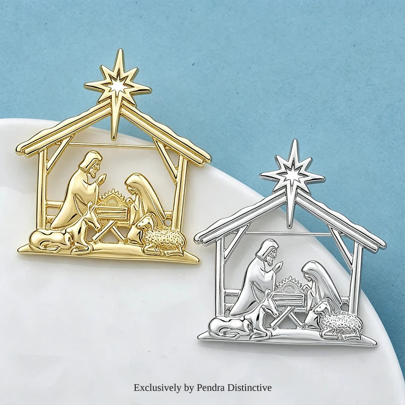 PENDRA Holy Manger Character Brooch