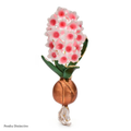 PENDRA Hyacintha Two-Tone Enamel Flower Brooch