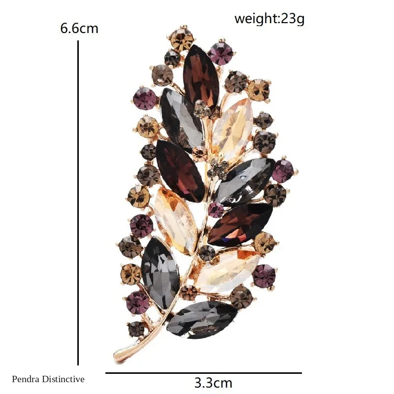 PENDRA Insectflora Insect and Flower Brooch