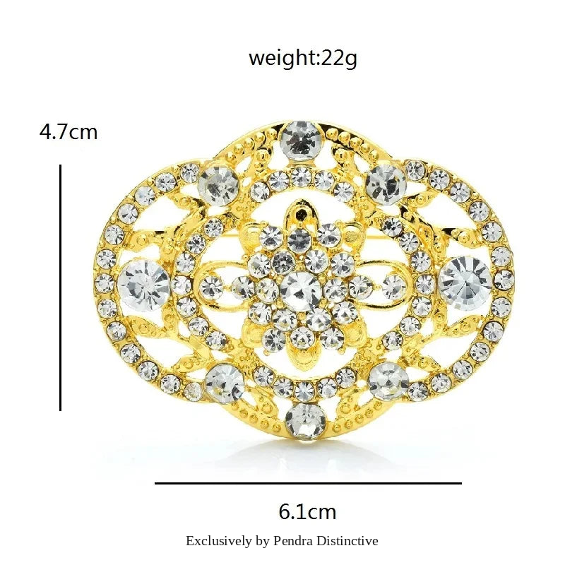 PENDRA Insectflora Insect and Flower Brooch