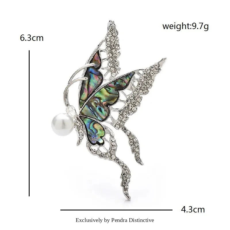PENDRA Insectflora Insect and Flower Brooch