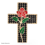 PENDRA Insectflora Insect and Flower Brooch