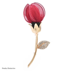 PENDRA Insectflora Insect and Flower Brooch